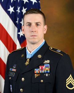 Staff Sergeant Ryan Pitts, a former United States Army soldier