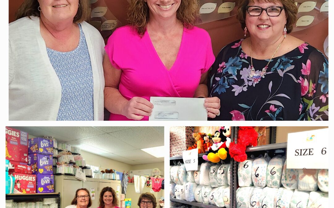 Diaper Pantry Receives $5000 Donation!