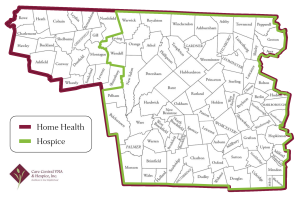 care central map